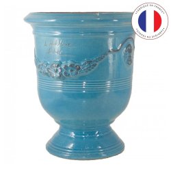 VASE ANDUZE N°4 TURQUOISE H43