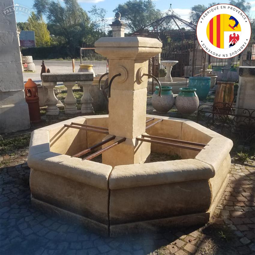 Matériaux d'Antan : FONTAINE CENTRALE VILLAGE