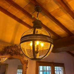 Matériaux d'Antan : LANTERNE SUSPENDUE VILLANDRY GRANDE