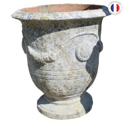 Matériaux d'Antan : VASE ANDUZE EN PIERRE RECONSTITUEE PM H54