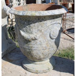 Matériaux d'Antan : VASE ANDUZE EN PIERRE RECONSTITUEE PM H54