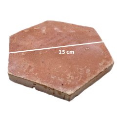 Matériaux d'Antan : TOMETTE HEXAGONALE FINITION VIEILLI PATINE 15x2