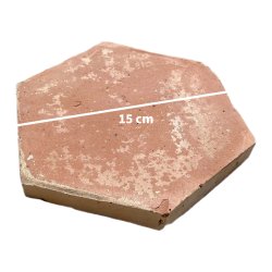 Matériaux d'Antan : TOMETTE HEXAGONALE FINITION VIEILLI 15x2