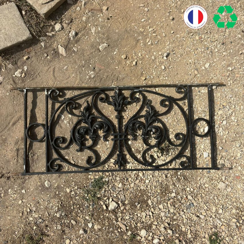 Matériaux d'Antan : GARDE-CORPS ANCIEN EN FONTE L94
