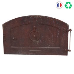 Matériaux d'Antan : PORTE DE FOUR EN FONTE