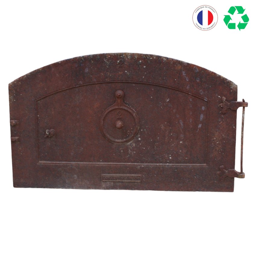 Matériaux d'Antan : PORTE DE FOUR EN FONTE