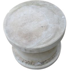 Matériaux d'Antan : PETIT SOCLE ANCIEN EN PIERRE H41