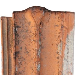Matériaux d'Antan : TUILE PLATE COEUR INVERSEE H4,5
