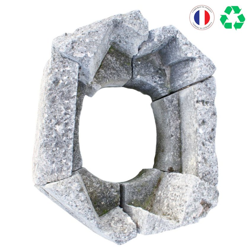 Matériaux d'Antan : OEIL DE BOEUF ANCIEN H50