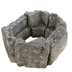 Matériaux d'Antan : OEIL DE BOEUF ANCIEN H50