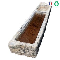 Matériaux d'Antan : AUGE ANCIENNE 2 BACS EN PIERRE L193