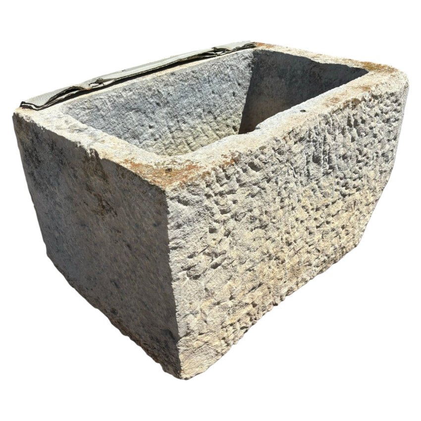 Matériaux d'Antan : BAC ANCIEN EN PIERRE L94