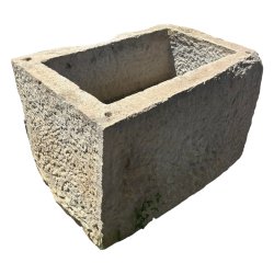 Matériaux d'Antan : PETIT BAC ANCIEN EN PIERRE L78