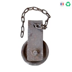 Matériaux d'Antan : POULIE ANCIENNE H7