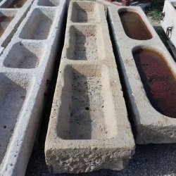 Matériaux d'Antan : AUGE 3 BACS EN PIERRE L240