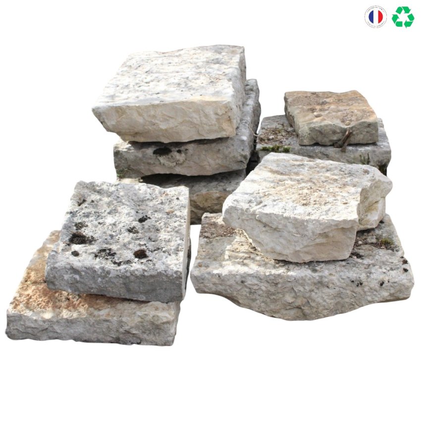 Matériaux d'Antan : COUVERTINES DE MUR ANCIENNES EN PIERRE