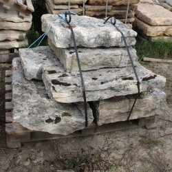 Matériaux d'Antan : COUVERTINES DE MUR ANCIENNES EN PIERRE