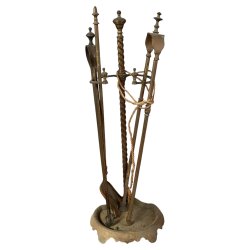 Matériaux d'Antan : SERVITEUR AVEC ACCESSOIRES H66