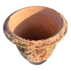 Matériaux d'Antan : VASE ANDUZE VIEILLI FLAMME N°1 BIS H92