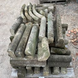 Matériaux d'Antan : BORDURE ARRONDIE EN BETON