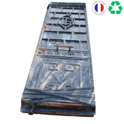 Matériaux d'Antan : PORTE MÉTALLIQUE H257