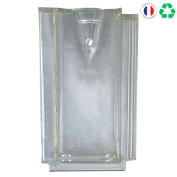 Matériaux d'Antan : TUILE PLATE EN VERRE