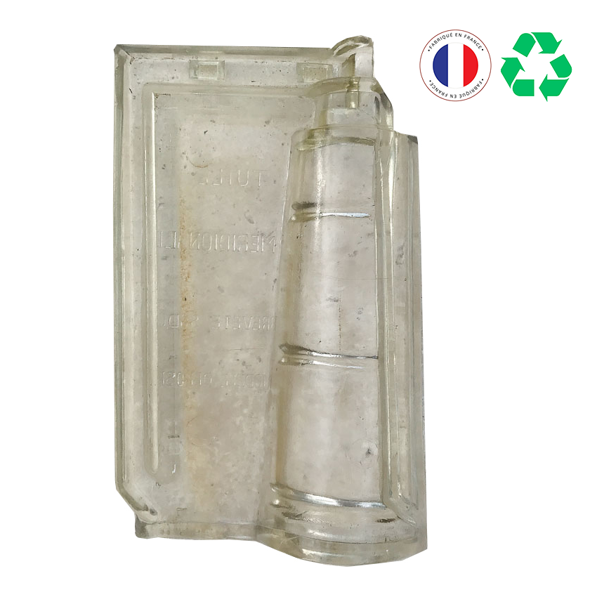 Matériaux d'Antan : TUILE MERIDIONALE EN VERRE
