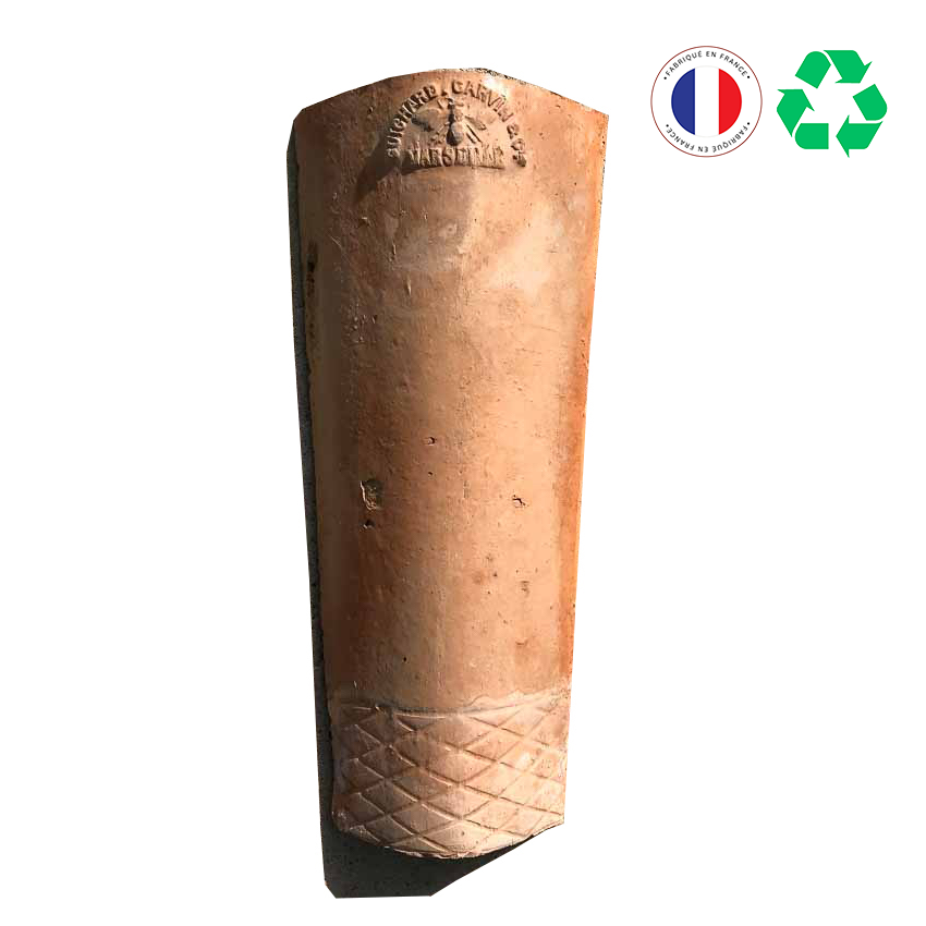 Matériaux d'Antan : TUILE CANAL MECANIQUE GUICHARD-CARVIN