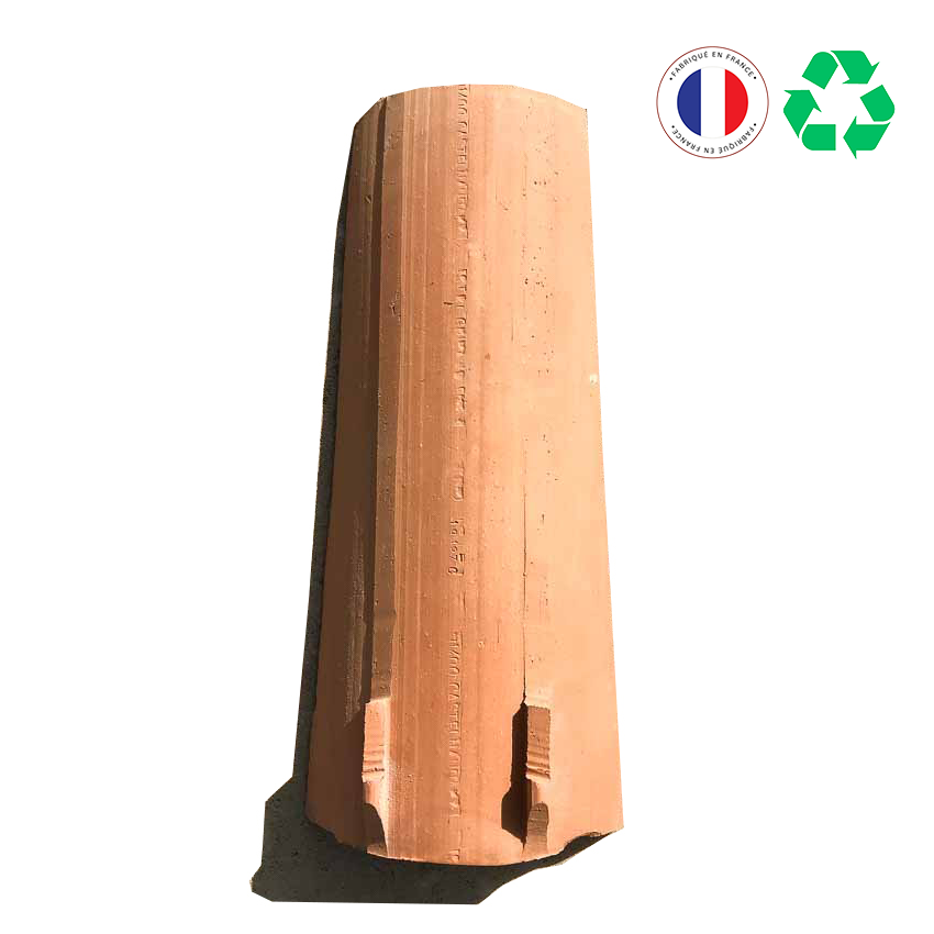 Matériaux d'Antan : TUILE CANAL MECANIQUE DESSOUS STBL CASTELNAUDARY