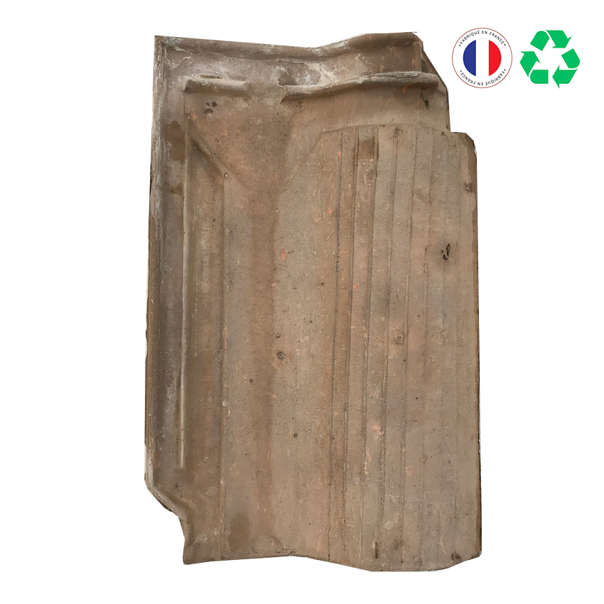 Matériaux d'Antan : TUILE NATIONALE 3 CHOCOLAT