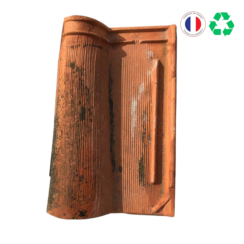 Matériaux d'Antan : TUILE ROMANE PETITES STRIES