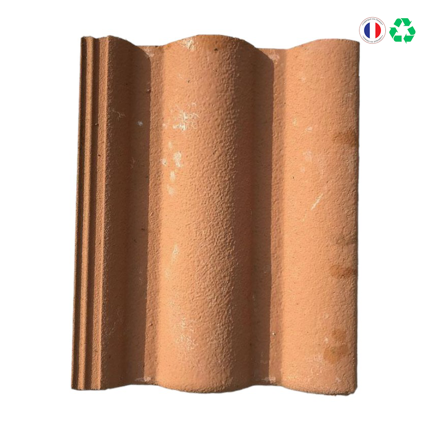 Matériaux d'Antan : TUILE BETON REDLAND ROUGE