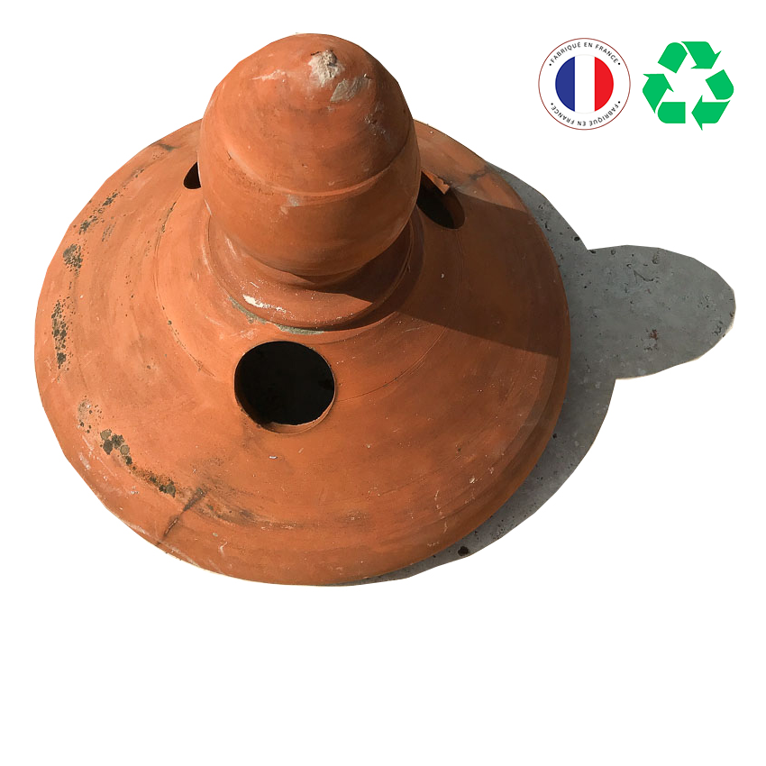 Matériaux d'Antan : TUILE CHAPEAU DECORATION TOITURE