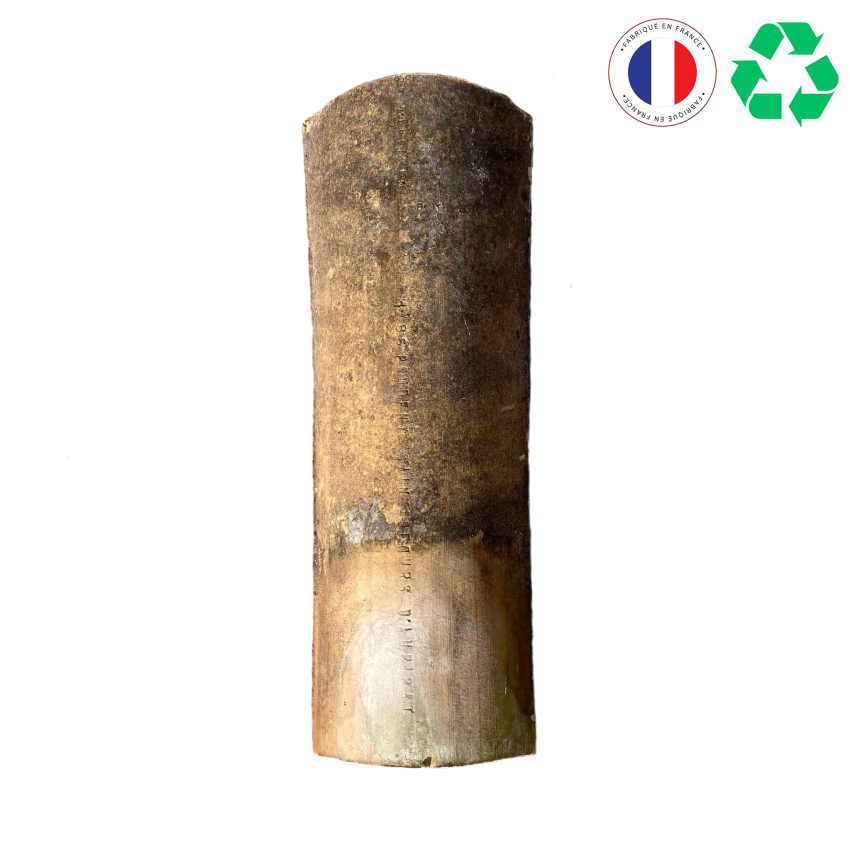 Matériaux d'Antan : TUILE CANAL MECANIQUE ANCIENNE