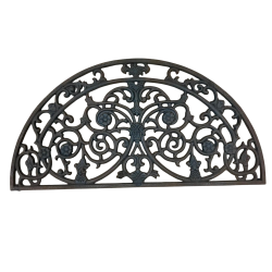 Matériaux d'Antan : PAILLASSON DEMI CERCLE