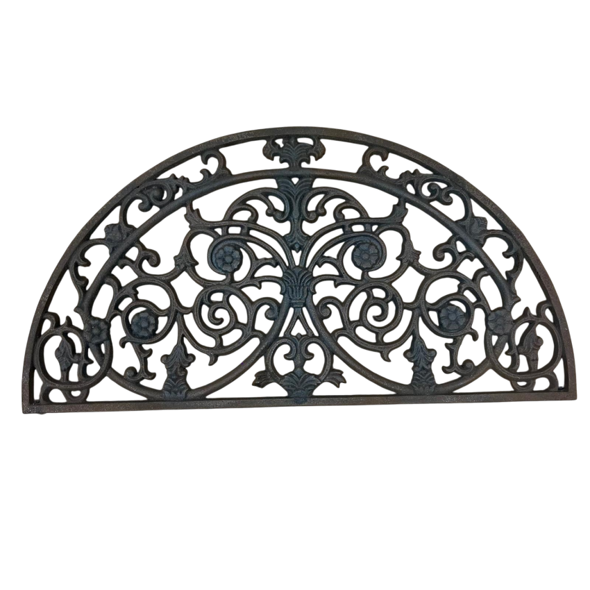 Matériaux d'Antan : PAILLASSON DEMI CERCLE