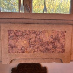 Matériaux d'Antan : CHEMINEE ANCIENNE EN PIERRE H98