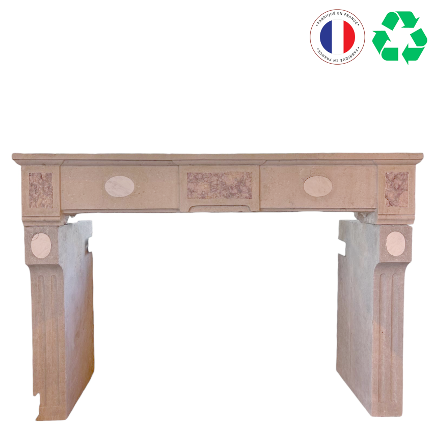 Matériaux d'Antan : CHEMINEE ANCIENNE EN PIERRE H98