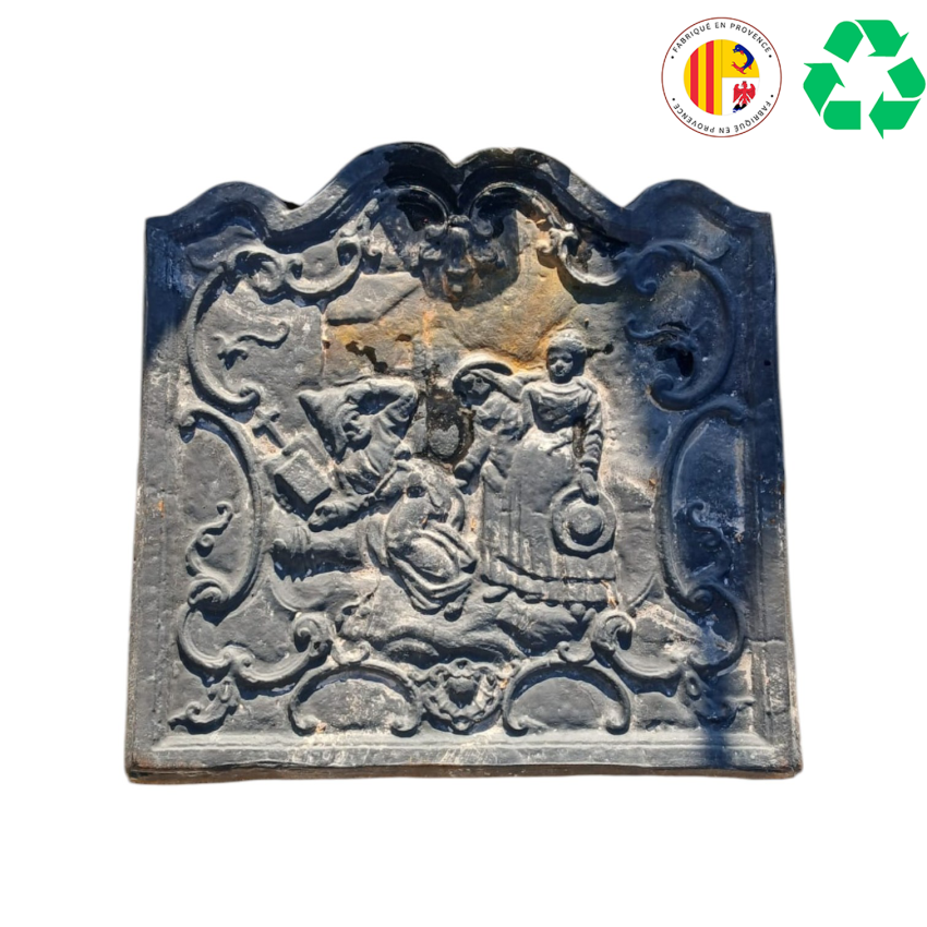 Matériaux d'Antan : PLAQUE DE CHEMINEE H64,5