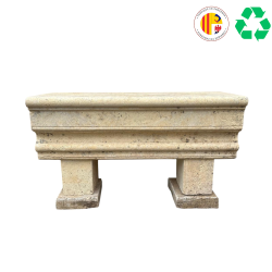 Matériaux d'Antan : BANC EN PIERRE L77,5