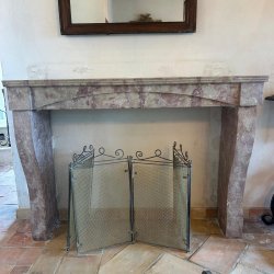 Matériaux d'Antan : CHEMINÉE PIERRE BOURGONE H100