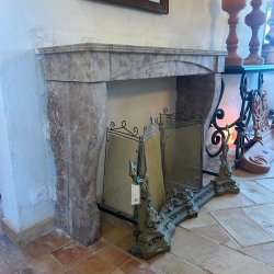 Matériaux d'Antan : CHEMINÉE PIERRE BOURGONE H100