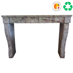 Matériaux d'Antan : CHEMINÉE PIERRE BOURGONE H100