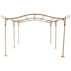 Matériaux d'antan : PERGOLA / ABRI VOITURE FERRONNERIE L385