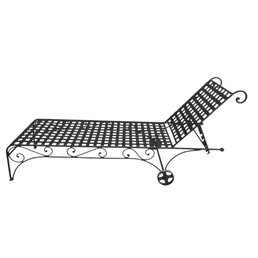 CHAISE LONGUE FER H98