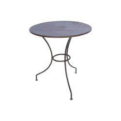 PETITE TABLE RONDE EN FER H74 D67