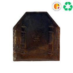 Matériaux d'Antan : PLAQUE DE CHEMINEE FONTE
