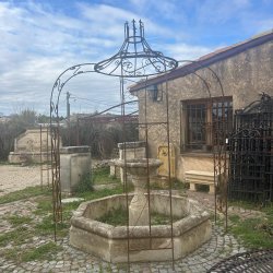 Matériaux d'Antan : KIOSQUE ROND FERRONNERIE H340