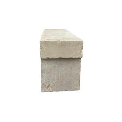 Matériaux d'Antan : BANC EN PIERRE DURE L100