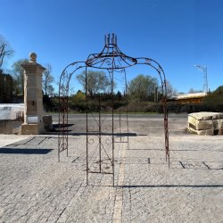 Matériaux d'Antan : KIOSQUE ROND FERRONNERIE H340